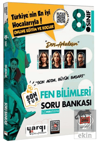 Yargı Ders Arkadaşım 8. Sınıf LGS Fen Bilimleri Son Tur Soru Bankası