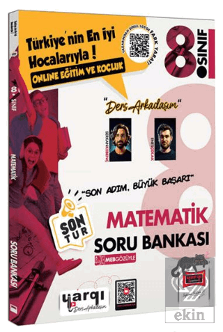 Yargı Ders Arkadaşım 8. Sınıf LGS Matematik Son Tur Soru Bankası
