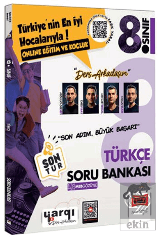 Yargı Ders Arkadaşım 8. Sınıf LGS Türkçe Son Tur Soru Bankası