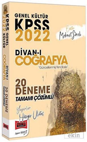 Yargı Yayınları 2022 KPSS Genel Kültür Divanı Coğrafya Tamamı Çözümlü 