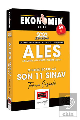 Yargı Yayınları 2023 ALES Tamamı Çözümlü Çıkmış So