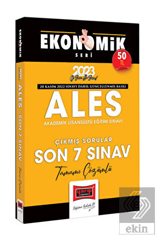 Yargı Yayınları 2023 ALES Tamamı Çözümlü Çıkmış So