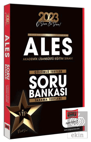 Yargı Yayınları 2023 ALES Tamamı Çözümlü Soru Bank