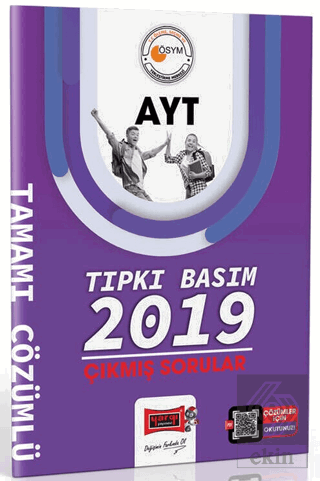 Yargı Yayınları 2023 AYT Tıpkı Basım 2019 Çıkmış S
