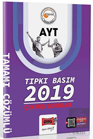 Yargı Yayınları 2023 AYT Tıpkı Basım 2019 Çıkmış S