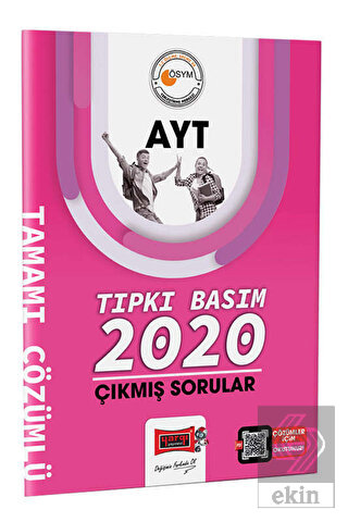 Yargı Yayınları 2023 AYT Tıpkı Basım 2020 Çıkmış S