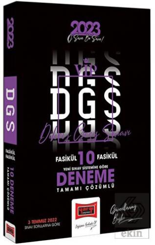 Yargı Yayınları 2023 DGS Tamamı Çözümlü Fasikül Fa