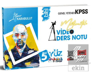 Yargı Yayınları 2023 KPSS 5Yüz Matematik Video Der