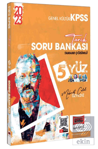 Yargı Yayınları 2023 KPSS 5Yüz Tarih Tamamı Çözüml
