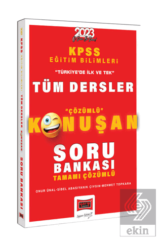 Yargı Yayınları 2023 KPSS Eğitim Bilimleri Tüm Der