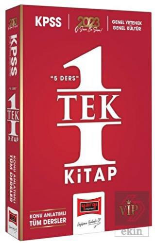 Yargı Yayınları 2023 KPSS Genel Kültür - Genel Yet