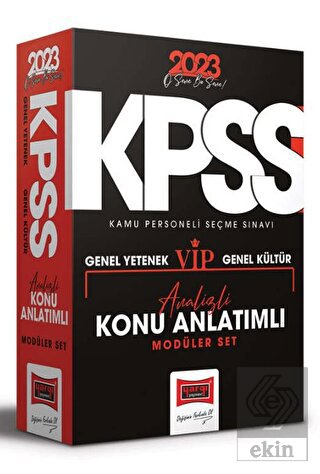 Yargı Yayınları 2023 KPSS Genel Kültür Genel Yeten