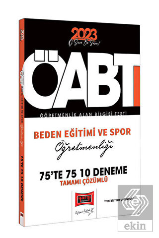 Yargı Yayınları 2023 KPSS ÖABT Beden Eğitimi ve Sp