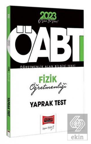 Yargı Yayınları 2023 KPSS ÖABT Fizik Öğretmenliği
