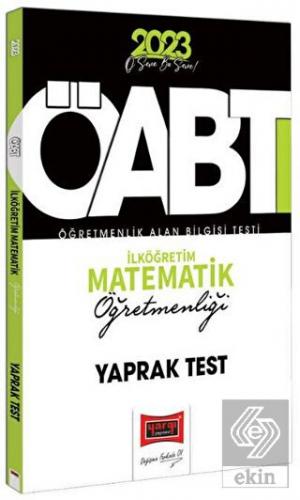 Yargı Yayınları 2023 KPSS ÖABT İlköğretim Matemati