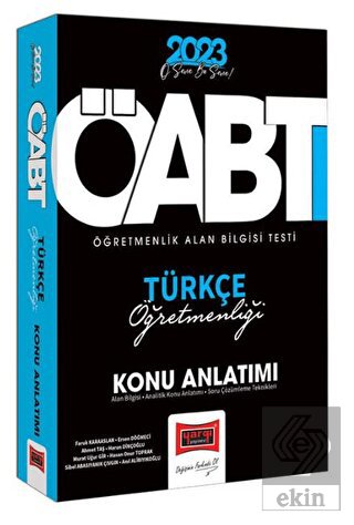 Yargı Yayınları 2023 KPSS ÖABT Türkçe Öğretmenliği