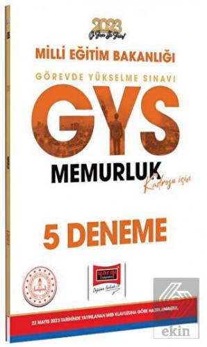 Yargı Yayınları 2023 Milli Eğitim Bakanlığı GYS Me