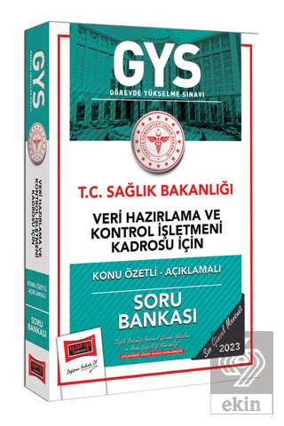 Yargı Yayınları 2023 Sağlık Bakanlığı Veri Hazırla