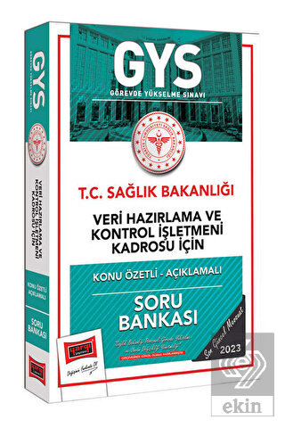 Yargı Yayınları 2023 Sağlık Bakanlığı Veri Hazırla