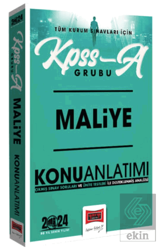 Yargı Yayınları 2024 KPSS A Grubu ve Tüm Kurumlar