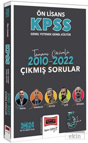 Yargı Yayınları 2024 KPSS GY-GK Ön Lisans Tamamı Ç