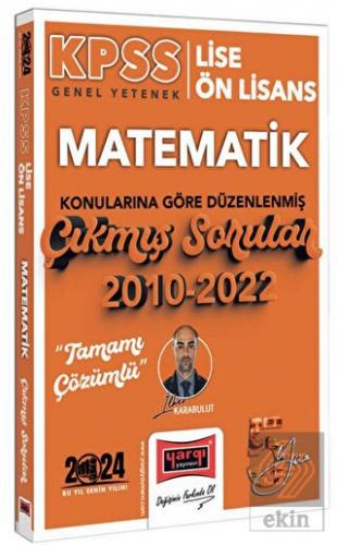 Yargı Yayınları 2024 KPSS Lise Ön Lisans Genel Yet