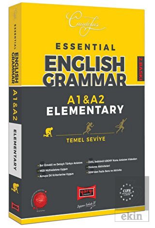 Yargı Yayınları Essential English Grammar A1 A2 El