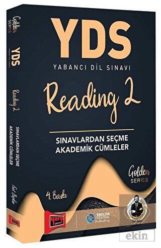 Yargı Yayınları YDS Reading 2 Sınavlardan Seçme Ak