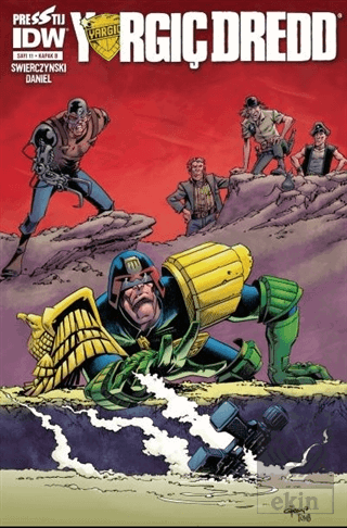 Yargıç Dredd 11: Kapak B
