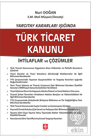 Yargıtay Kararları Işığında Türk Ticaret Kanunu