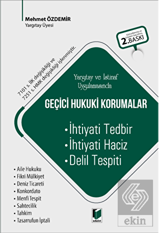 Yargıtay ve İstinaf Uygulamasında Geçici Hukuki Ko