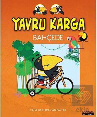 Yavru Karga Bahçede