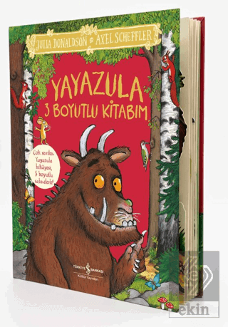 Yayazula 3 Boyutlu Kitabım Julia Donaldson İş Bankası Kültür Yayınları