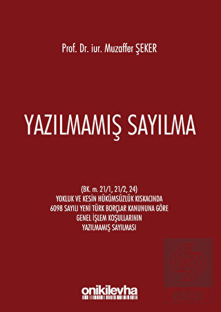 Yazılmamış Sayılma