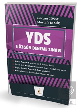 YDS Çek Kopart 5 Özgün Deneme Sınavı Dijital Çözüm