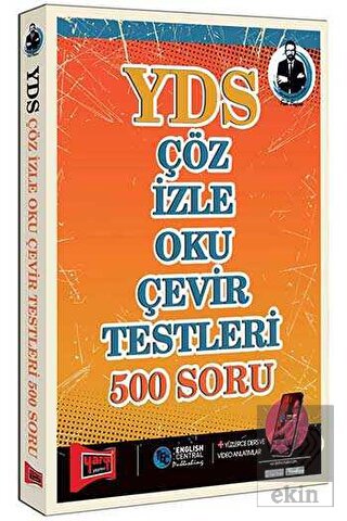 YDS Çöz İzle Oku Çevir Testleri 500 Soru