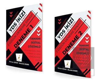 YDS İkizi 2 Deneme Dijital Çözümlü