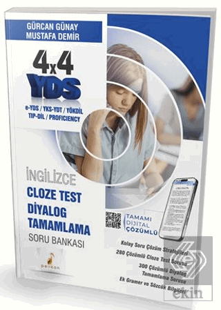 YDS İngilizce 4x4 Cloze Test Diyalog Tamamlama Soru Bankası