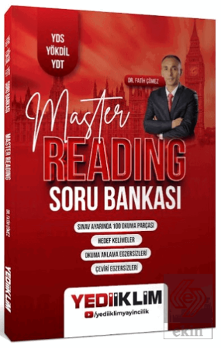 YDS YÖKDİL YDT Master Reading Soru Bankası