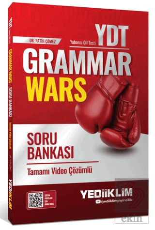 YDT Grammar Wars Tamamı Video Çözümlü Soru Bankası Fatih Çömez Yediikl