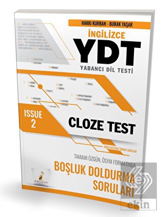YDT İngilizce Cloze Test Issue 2