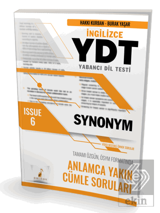 YDT İngilizce Synonym Issue 6