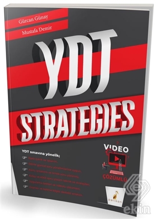 YDT Strategies Video Çözümlü Soru Bankası