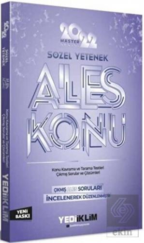 Yediiklim 2022 ALES Sözel Yetenek Master Serisi K
