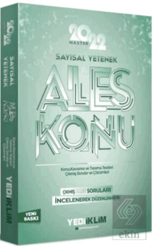 Yediiklim 2022 Master Serisi Ales Sayısal Yetenek