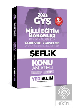 Yediiklim 2023 GYS Milli Eğitim Bakanlığı Görevde