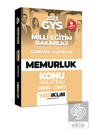 Yediiklim 2023 GYS Milli Eğitim Bakanlığı Görevde