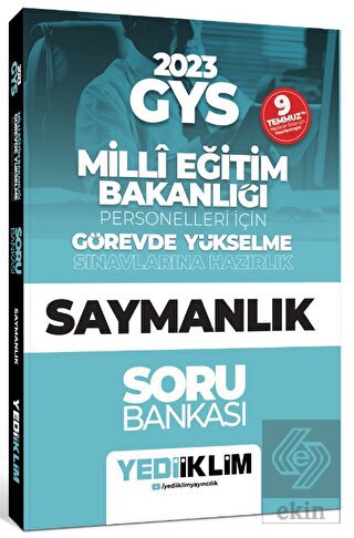 Yediiklim KPSS 2023 GYS Milli Eğitim Bakanlığı Per