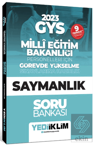Yediiklim KPSS 2023 GYS Milli Eğitim Bakanlığı Per