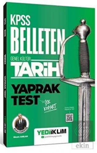Yediiklim KPSS Genel Kültür Belleten Tarih Çek Kop